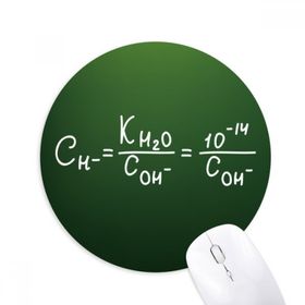 Dıythinker Kimya Kowledge Ion Ürün Baskılı Yuvarlak Kaymaz Kauçuk Mouse Pad