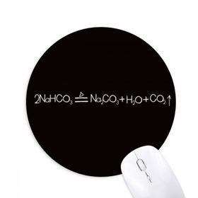 Dıythinker Kimya Kowledge Sodyum Bikarbonat Baskılı Yuvarlak Kaymaz Kauçuk Mouse Pad