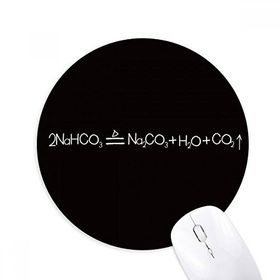Dıythinker Kimya Kowledge Sodyum Bikarbonat Baskılı Yuvarlak Kaymaz Kauçuk Mouse Pad