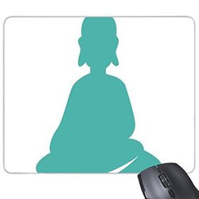 Dıythinker Kingdom Of Thailand Thai Geleneksel Gümrük Kültürü Buda Sanat İllüstrasyonu Baskılı Dikdörtgen Kaymaz Kauçuk Mouse Pad