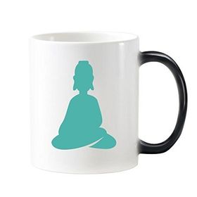 Dıythinker Kingdom Of Thailand Thai Geleneksel Gümrük Kültürü Buda Sanat İllüstrasyonu Değiştiren Isıya Duyarlı Değişen Kupa