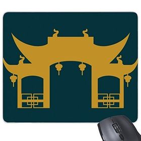 Dıythinker Kingdom Of Thailand Thai Geleneksel Gümrük Kültürü Myth Woodiness Tapınak Sanat İllüstrasyonu Baskılı Dikdörtgen Kaymaz Kauçuk Mouse Pad