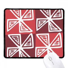 Dıythinker Kırmızı Yel Değirmeni Meksika Totems Antik Uygarlık Kaymaz Siyah Başlıklı Kenarlar Mouse Pad