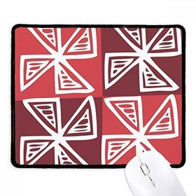 Dıythinker Kırmızı Yel Değirmeni Meksika Totems Antik Uygarlık Kaymaz Siyah Başlıklı Kenarlar Mouse Pad