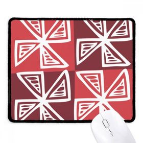 Dıythinker Kırmızı Yel Değirmeni Meksika Totems Antik Uygarlık Kaymaz Siyah Başlıklı Kenarlar Mouse Pad