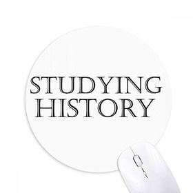 Dıythinker Kısa Cümle İnceleme Geçmişi Baskılı Yuvarlak Kaymaz Kauçuk Mouse Pad
