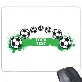 Dıythinker Köprüsü Futbol Spor Baskılı Dikdörtgen Kaymaz Kauçuk Mouse Pad