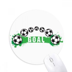 Dıythinker Köprüsü Futbol Spor Baskılı Yuvarlak Kaymaz Kauçuk Mouse Pad