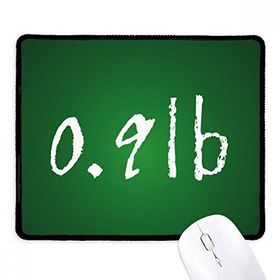 Dıythinker Kowledge Unit Pound Kaymaz Siyah Başlıklı Kenarlar Mouse Pad
