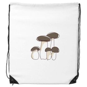 Dıythinker Lezzetli Taze Mushroom Desenli Sırt Çantası