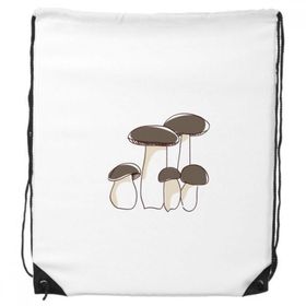 Dıythinker Lezzetli Taze Mushroom Desenli Sırt Çantası
