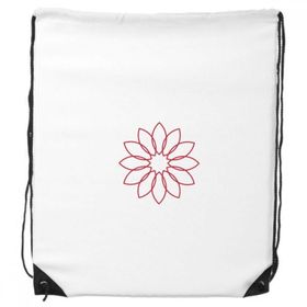 Dıythinker Line Lotus Çiçek Bitki Çiçek İpli Sırt Çantası
