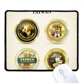 Dıythinker Logosu Tayvan Özellikleri seyahat Kaymaz Siyah Başlıklı Kenarlar Mouse Pad