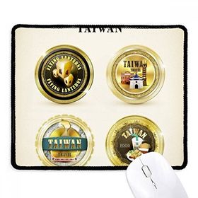 Dıythinker Logosu Tayvan Özellikleri seyahat Kaymaz Siyah Başlıklı Kenarlar Mouse Pad