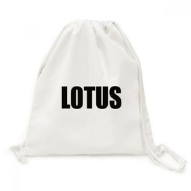 Dıythinker Lotus Sebze Adı Yiyecekler Kanvas İpli Sırt Çantası