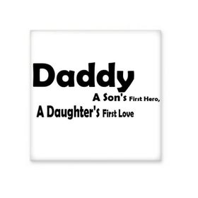 Dıythinker Love Hero Daddy Festival Alıntı 10x10 cm Seramik Karo