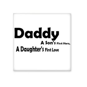 Dıythinker Love Hero Daddy Festival Alıntı 10x10 cm Seramik Karo