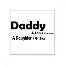Dıythinker Love Hero Daddy Festival Alıntı 15x15 cm Seramik Karo