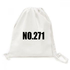 Dıythinker Lucky No.271 Numara Adı Kanvas İpli Sırt Çantası