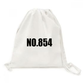 Dıythinker Lucky No.854 Numara Adı Kanvas İpli Sırt Çantası