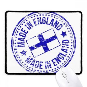 Dıythinker Made in UK England Landmark Bayrak Kaymaz Siyah Başlıklı Kenarlar Mouse Pad