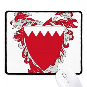 Dıythinker Manama Bahreyn Ulusal Amblem Kaymaz Siyah Başlıklı Kenarlar Mouse Pad