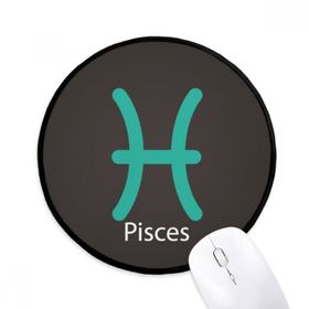 Dıythinker Mart Balık Takımyıldızı Desen Yuvarlak Kaymaz Mouse Pad