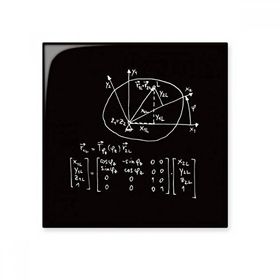 Dıythinker Matematik Kowledge Daire 15x15 cm Seramik Karo