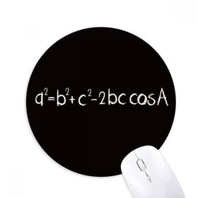 Dıythinker Matematik Kowledge Üçgen Formül Baskılı Yuvarlak Kaymaz Kauçuk Mouse Pad