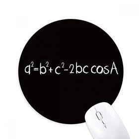 Dıythinker Matematik Kowledge Üçgen Formül Baskılı Yuvarlak Kaymaz Kauçuk Mouse Pad