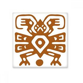 Dıythinker Meksika Totems Meksika Antik Medeniyet 20x20 cm Seramik Karo