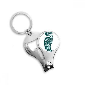 Dıythinker Meksika Totems Meksika Kartalı Antik Medeniyet Kuş Anahtarlık