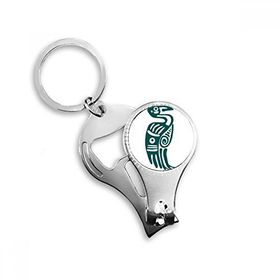 Dıythinker Meksika Totems Meksika Kartalı Antik Medeniyet Kuş Anahtarlık