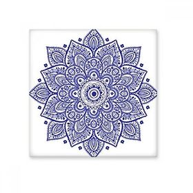 Dıythinker Menekşe Dekoratif Klasik Çiçek Desenli 15x15 cm Seramik Karo