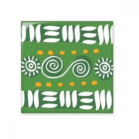 Dıythinker Misina Sayısı Meksika Totemleri Antik Medeniyet Çizimi 15x15 cm Seramik Karo