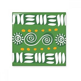 Dıythinker Misina Sayısı Meksika Totemleri Antik Medeniyet Çizimi 15x15 cm Seramik Karo