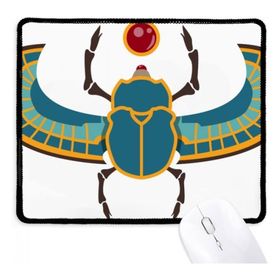 Dıythinker Mısır Kırmızı Sarı Mavi Böcek Atonizm Kaymaz Mouse Pad