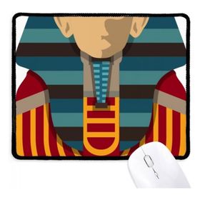 Dıythinker Mısır Kırmızı Sarı Mavi Firavun Kaymaz Mouse Pad