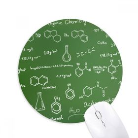Dıythinker Moleküler Organik Kimya Atom Yapısı Baskılı Yuvarlak Kaymaz Kauçuk Mouse Pad