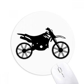 Dıythinker Motosiklet Mekanik İllüstrasyon Desen Baskılı Yuvarlak Kaymaz Kauçuk Mouse Pad