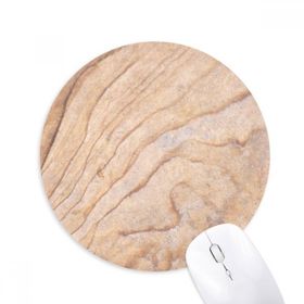 Dıythinker Mozaik Taş Doku Zarif Dalgalı Desen Baskılı Yuvarlak Kaymaz Kauçuk Mouse Pad