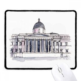 Dıythinker National Gallery in London Kaymaz Siyah Başlıklı Kenarlar Mouse Pad