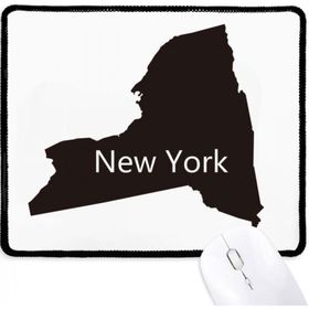 Dıythinker New York ABD Haritası Siluet Kaymaz Mouse Pad