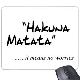 Dıythinker No worries Alıntı Baskılı Dikdörtgen Kaymaz Kauçuk Mouse Pad