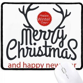 Dıythinker Noel Elk Yeni Yıl Kış Festivali Kaymaz Mouse Pad