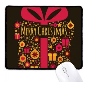Dıythinker Noel Hediyesi Siyah Festival Kaymaz Mouse Pad
