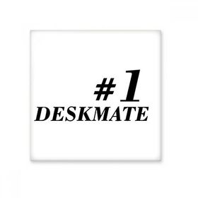 Dıythinker Number 1 Deskmate Mezuniyet Sezonu 10x10 cm Seramik Karo