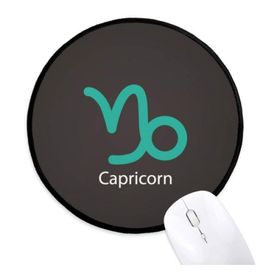 Dıythinker Ocak Aralık Oğlak Takımyıldızı Yuvarlak Kaymaz Mouse Pad