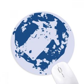 Dıythinker Ok Basit Tasarım Baskılı Yuvarlak İllüstrasyon Desen Baskılı Yuvarlak Kaymaz Kauçuk Mouse Pad