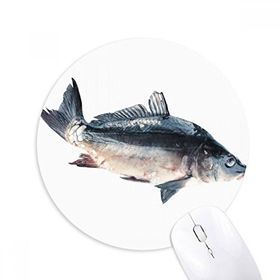 Dıythinker Okyanus Balık Aktivitesi Yiyecek Baskılı Yuvarlak Kaymaz Kauçuk Mouse Pad